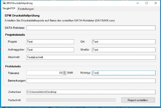 Auswerte Software